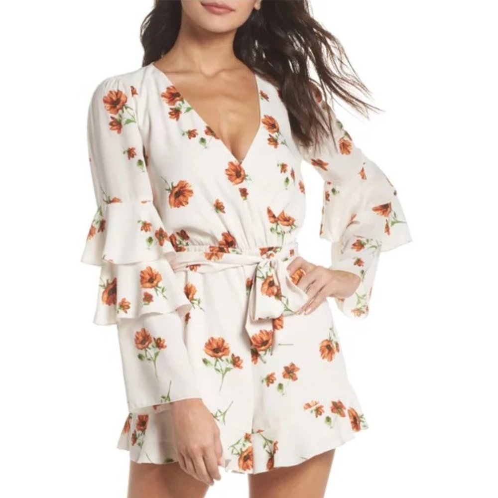 Ali & Jay Floral Romper. New With Tickets. Size XL